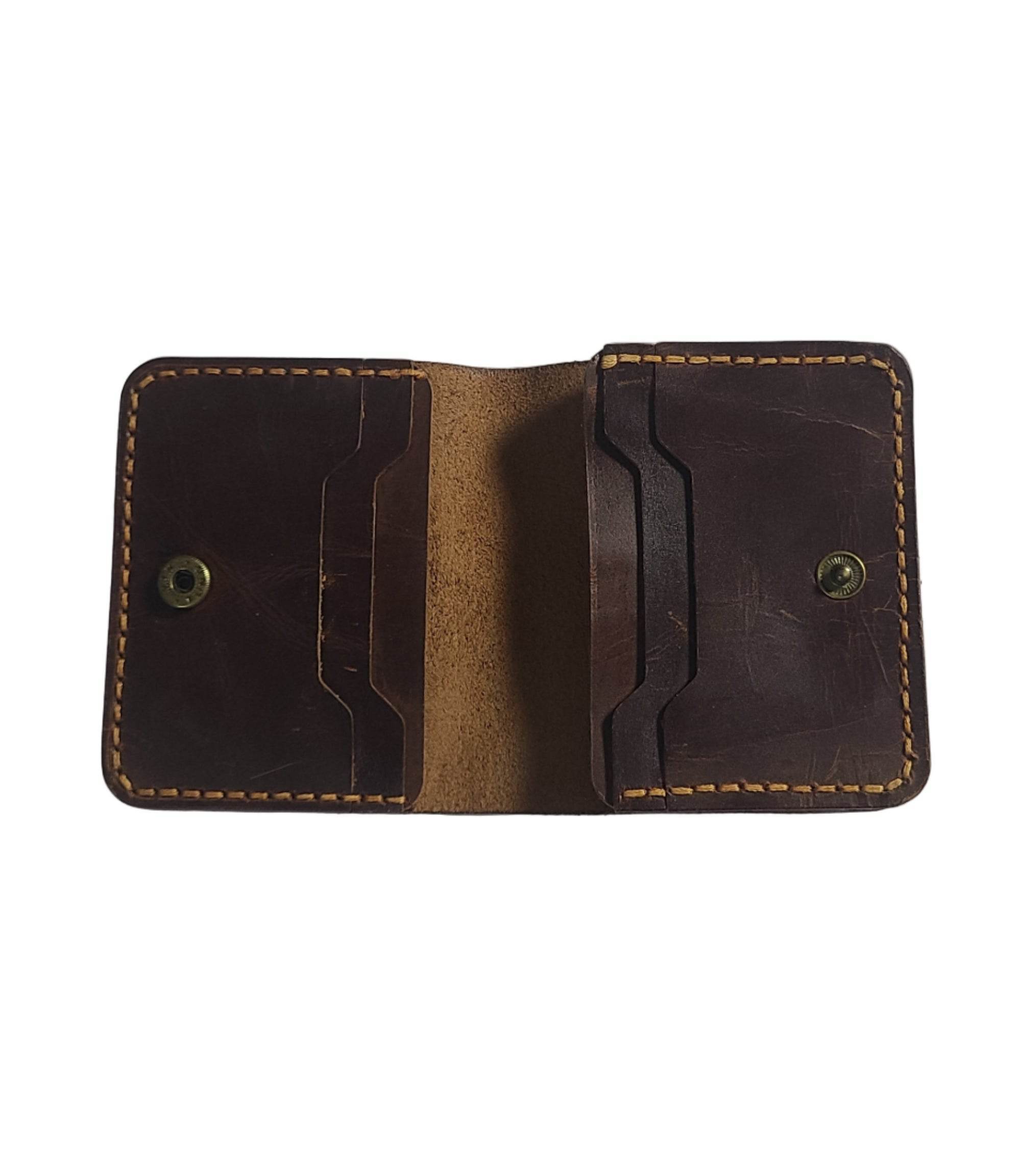 Last Article No 802 Vertical Mini Wallet - Ridge N Threads Pakistan