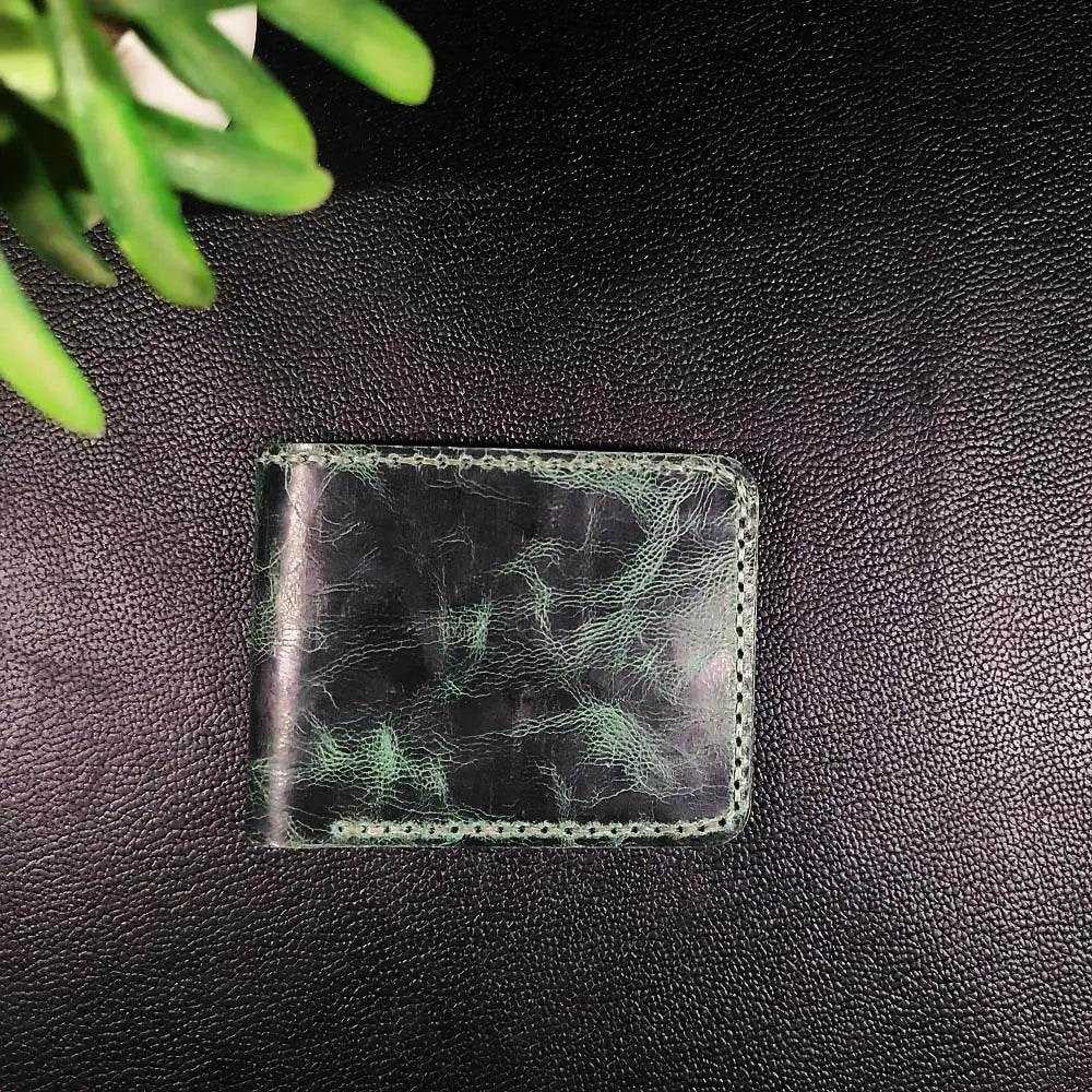 Handmade Leather Article No 102 Bifold Classic Wallet For Men - Ridge N Threads Pakistan