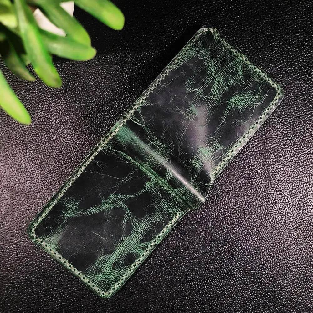 Handmade Leather Article No 102 Bifold Classic Wallet For Men - Ridge N Threads Pakistan