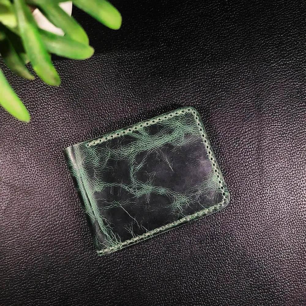 Handmade Leather Article No 102 Bifold Classic Wallet For Men - Ridge N Threads Pakistan