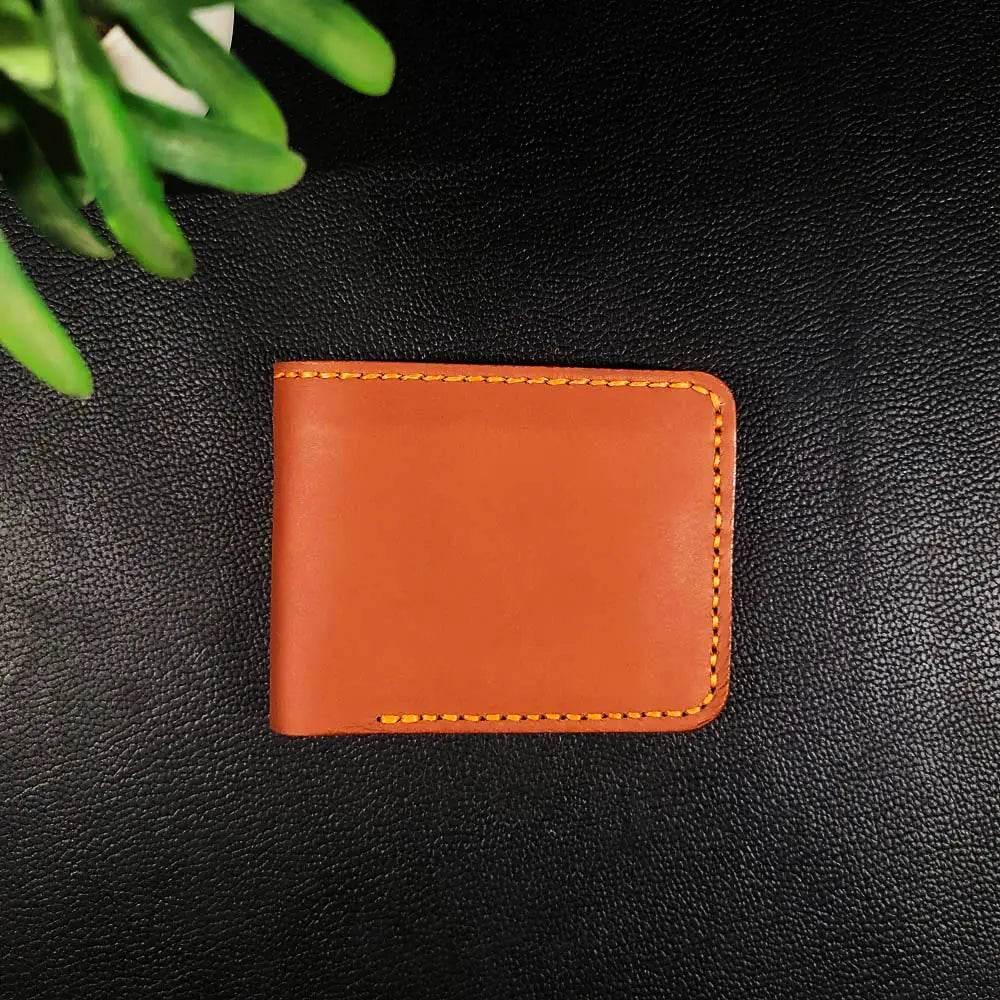 Handmade Leather Article No 101 Bifold Classic Wallet for Men - Ridge N Threads Pakistan
