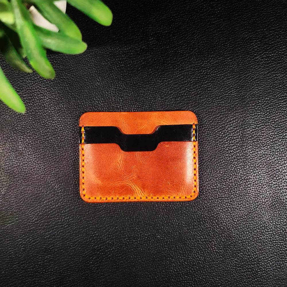Article No 806 Slim Leather Card Holder - Ridge N Threads Pakistan