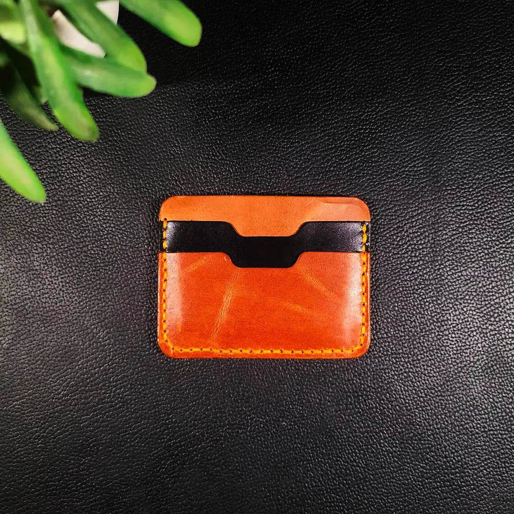 Article No 806 Slim Leather Card Holder - Ridge N Threads Pakistan