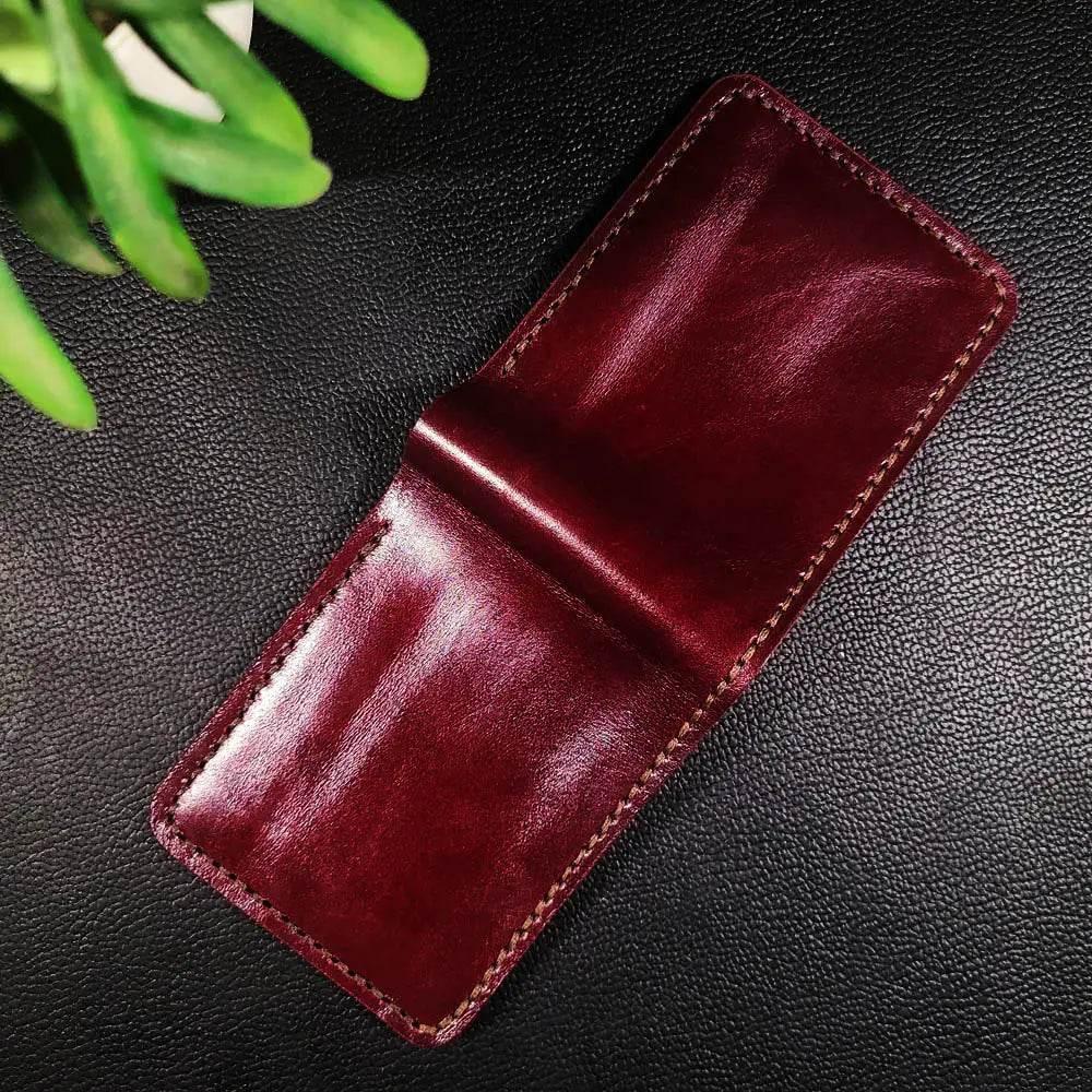 Handmade Leather Article No 101 Bifold Classic Wallet for Men - Ridge N Threads Pakistan