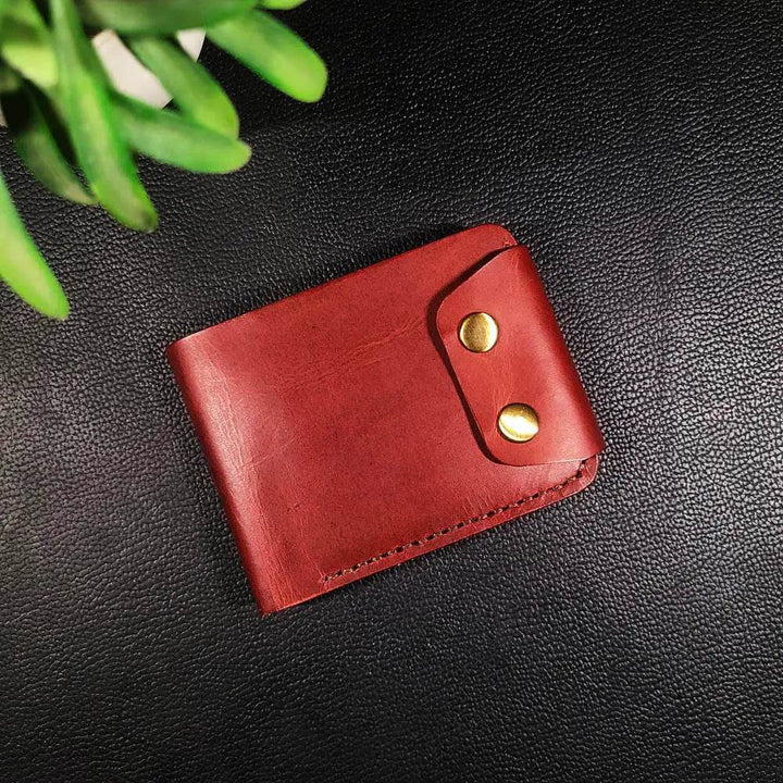 Last Article No 103 Bifold Full Option Traditional Wallet Double Snap - Ridge N Threads Pakistan