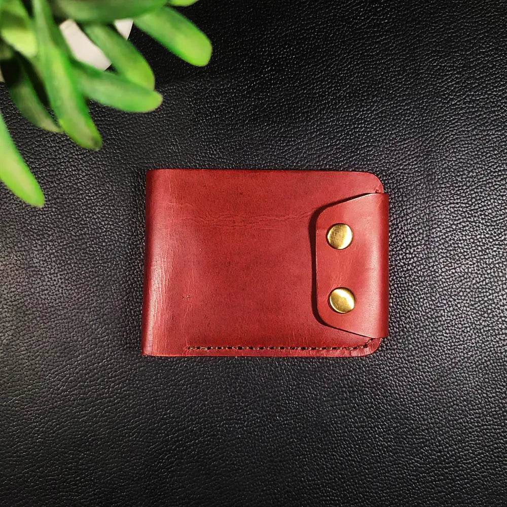 Article No 103 Bifold Traditional Wallet Full Option Double Snap - Ridge N Threads Pakistan