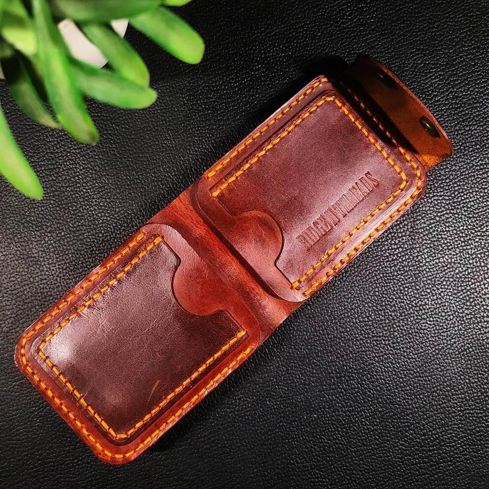 Handmade Leather Article No 503 Bifold Supreme Plus Wallet For Men - Ridge N Threads Pakistan