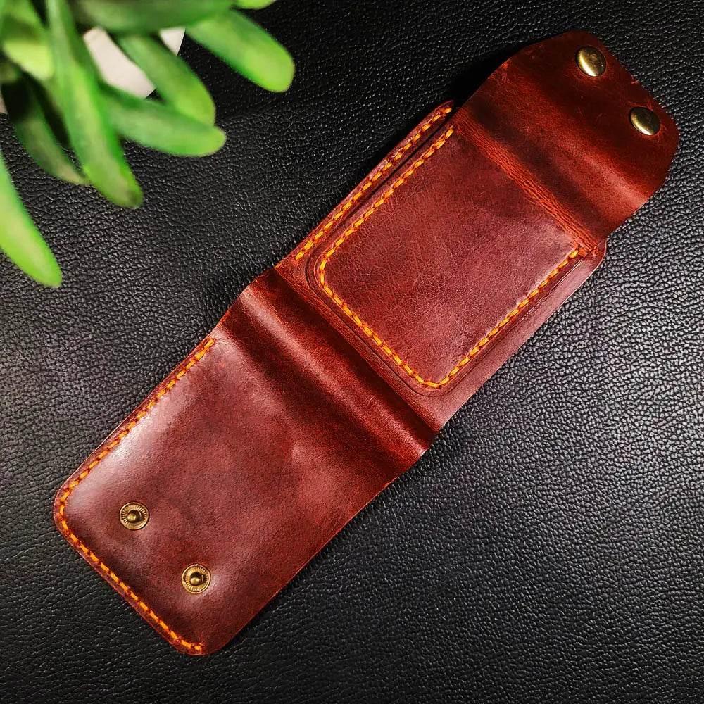 Handmade Leather Article No 503 Bifold Supreme Plus Wallet For Men - Ridge N Threads Pakistan