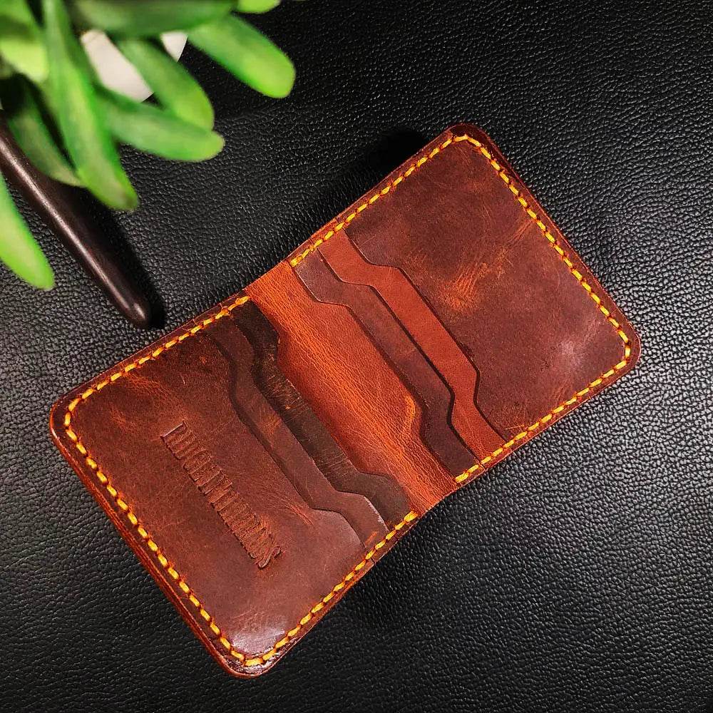 Article No 801 Vertical Smart Bifold Wallets - Ridge N Threads Pakistan
