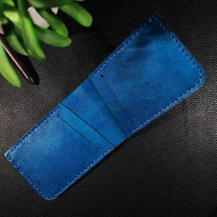 Last Sale Article No 402 Bifold Dollar Size (Green Vegtan) Wallet - Ridge N Threads Pakistan