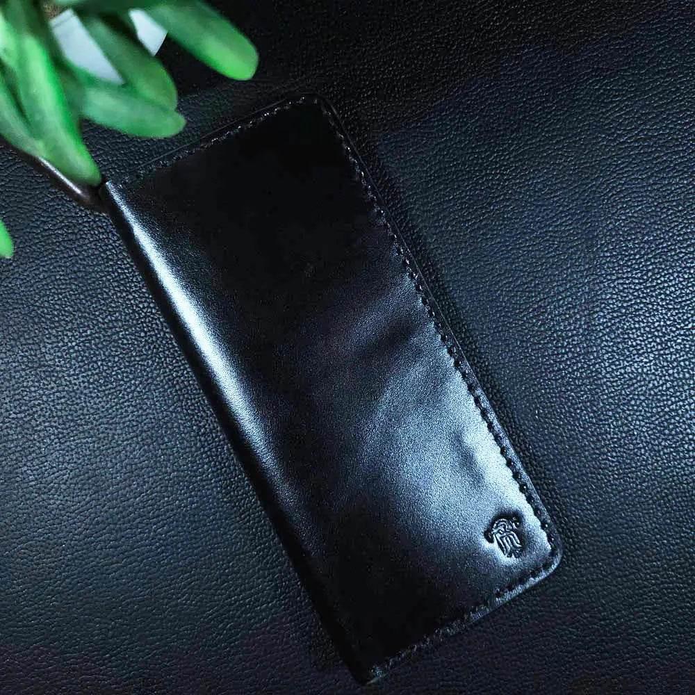 Handmade Leather Article No 701 Long Bifold Wallet For Men - Ridge N Threads Pakistan