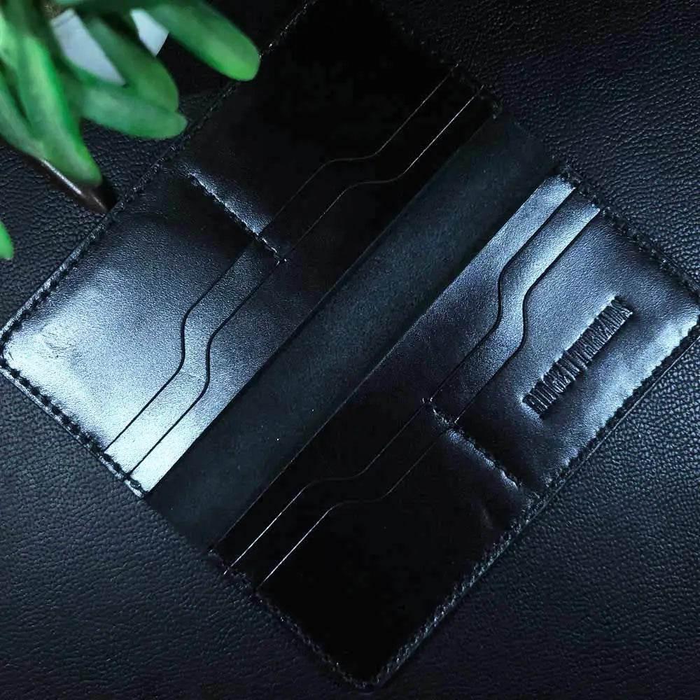 Handmade Leather Article No 701 Long Bifold Wallet For Men - Ridge N Threads Pakistan