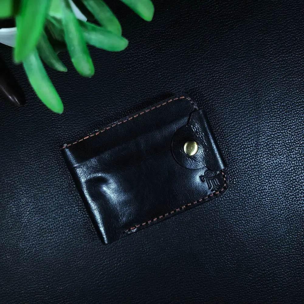 Handmade Leather Article No 106 Bifold Full Option Classic Wallet - Ridge N Threads Pakistan