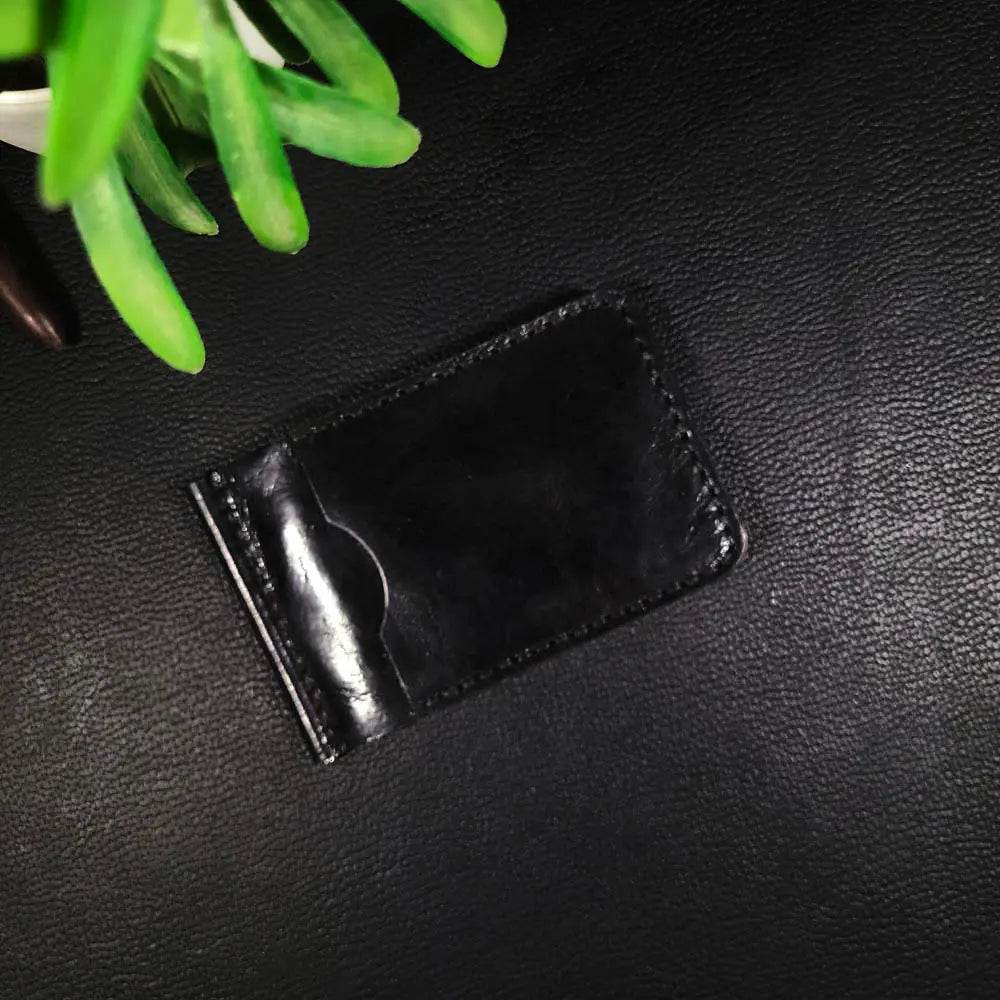 Article No 601 Money Clip Leather Wallet - Ridge N Threads Pakistan