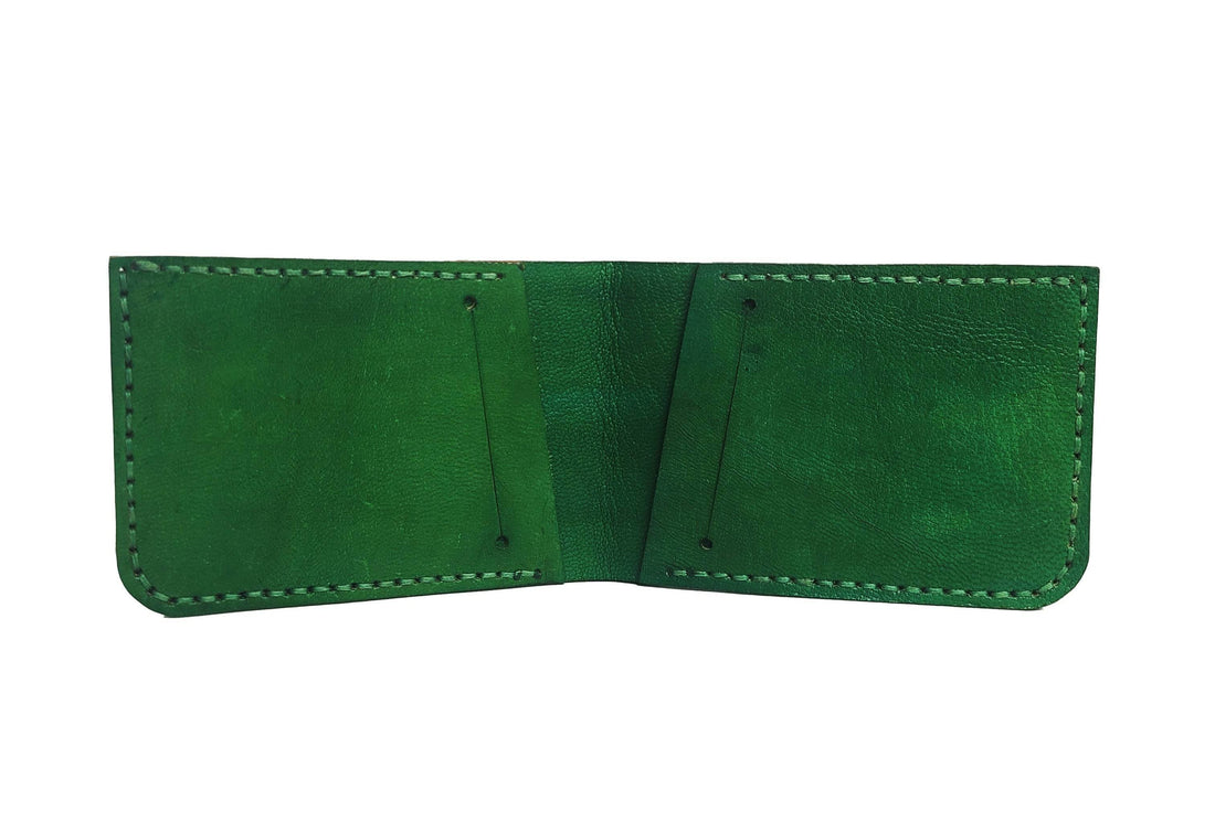 Clearance Sale Article No 402 Bifold Dollar Size (Vegtan) Wallet - Ridge N Threads Pakistan